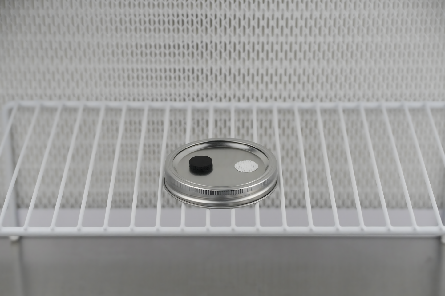 Modified Wide Mouth Mason Jar Lids (Metal)