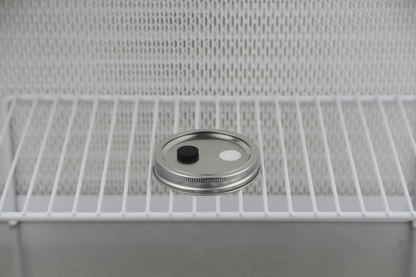 Modified Wide Mouth Mason Jar Lids (Metal)