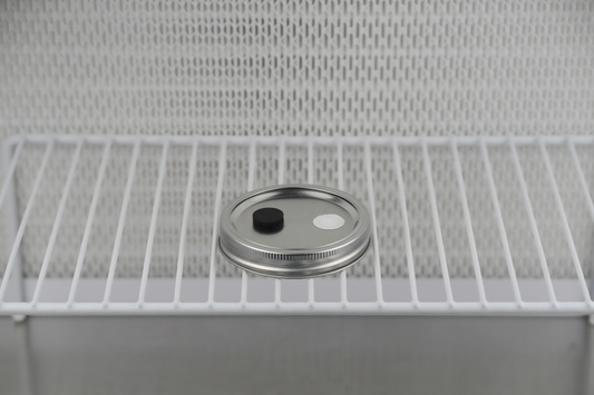 Modified Wide Mouth Mason Jar Lids (Metal)